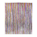 Rainbow Foil Fringe Curtains In Bulk- Assorted