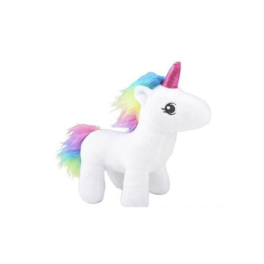 Rainbow Plush Soft Plush Unicorn Shape Stoking Stuffer Toy For Baby & Kids- MOQ 12