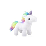 Rainbow Plush Soft Plush Unicorn Shape Stoking Stuffer Toy For Baby & Kids- MOQ 12