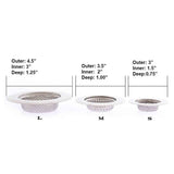 Wholesale Wide Rim Sink Strainer Set For Kitchen