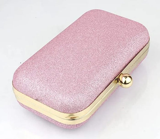 Party Pink Clutch Wallet Bag Stylish and Functional Accessory for Special Occasions