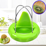 1007GG Kiwi Cutter Peeler Slicer Kitchen Detachable Creative Gadgets Stainless Steel Lemon Peeling Tools Fruits Salad Maker Accessories