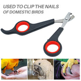 1009GP Pet Nail Clippers Cutter Parrot Nail Trimmer Scissors for Dogs Cats Birds Guinea Pig Animal Claws Paw Cutter Bird Parrot Shear