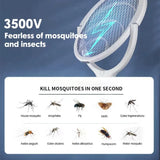 5 In 1 Fast Charging Electric Mosquito Racket