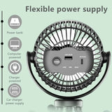 New 5200 mah multi-functional stroller Mini fan Portable