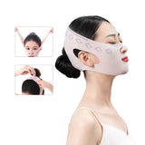 Breathable Elastic Face Slimming Bandage V Line Face Shaper Women Chin Cheek Lift Up Belt Facial Massager Strap Face Skin Care