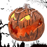 0207ba Halloween LED Pumpkin Lantern, LED Light Lamp Lantern Home Props Bar, Halloween Decor LED Lantern Scene Layout Home Decoration