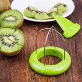 1007GG Creative Kiwi Cutter Knife Kitchen Fruit Slicer Peeler Scooper Detachable Salad Cooking Tools Lemon Kiwi Peeling Kitchen Gadgets