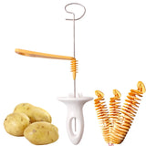 1007GG Potato Spiral Cutter Cucumber Slicer Kitchen Accessories Vegetable Spiralizer Spiral Potato Cutter Slicer Kitchen Gadgets