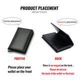 Carbon Fiber Slim Aluminum Men Wallet