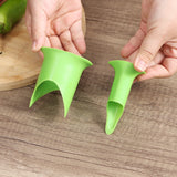 1007GG Slicer Vegetable Cutter Random Pepper Fruit Tools Cooking Device 2pcs Kitchen Seed Remover Creative Corer Cleaning Coring Gadget