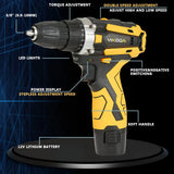 21V Cordless Drill Rechargeable Electric Screwdrive