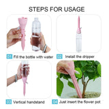 New 9Pcs Adjustable Drip Irrigation System Indoor Outdoor Potted Plants