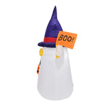 1707TA 1.5M Halloween Inflatable Toys Luminous Ghost Handheld Pumpkin Ornaments for Home Courtyard Outdoor Halloween Decoration Props