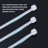 Adjustable Plastic Nylon Self-locking Cable Ties