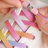 Colorful Buckle Shoelaces without Ties Laces