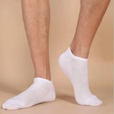 10 Pairs Women/Men Boat Socks Invisible Low Cut Silicone