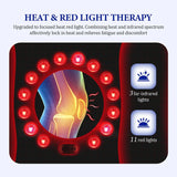 Smart Hot Compress Knee Relaxing Massager Knee Cap Treasure Laser Infrared Elbow Shoulder Massager Air Pressure Vibration