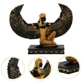 0907BA Egyptian Statue Goddess Sculpture Craft Home Female Divine Decor Creative Figurine Decoration Office Tabletop