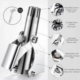 Portable Nose and Ear Hairs Trimmer Stainless Steel