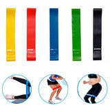 TPE Resistance Bands Fitness Set Rubber Loop Bands