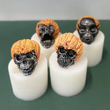 0709BA Halloween 3D Skull Molds Xmas Pumpkin Silicone Moulds 3D Xmas Molds Soap Cake Mold DIY Baking Drop Shipping