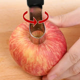 1007GG 1pc Stainless Steel Fruit Corer  Fruit Seed Core Pear Apple Corer Remover Kitchen Gadgets Fruit & Vegetable Tools 180mm