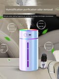 Car Humidifier Car Air Purification Spray Aroma Diffuser Eliminate Odor Deodorant Special Car Ambience Light