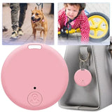 1507GG Mini GPS Bluetooth 5.0 Tracker AntiLost Device Round Pet Kids Bag Wallet Tracking Smart Finder Locator