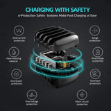 High Power Multi Port  Resistant USB Anti-Drop Charger