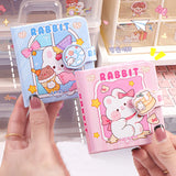 Kawaii Notebook Mini Cute Pocketbook Journal Planner Diary Notepad Budget Agenda Organizer Korean Stationery Office Supplies