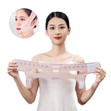 Breathable Elastic Face Slimming Bandage V Line Face Shaper Women Chin Cheek Lift Up Belt Facial Massager Strap Face Skin Care