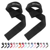 Weightlifting Straps Anti-Slip Silicone Lifting Wrist Straps