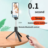 Selfie Stick Wireless Bluetooth Remote Control Foldable