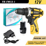 Cordless Drill - 21V Rechargeable Electric