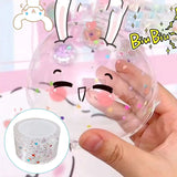 TA1510 Double Sided Clear w/ Stickers Reusable Nano Tape DIY Craft Pinch