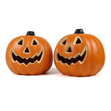 1707BA Light Up Pumpkins High Brightness Battery Powered Plastic Sculpture With LED Light For Halloween Decorations