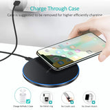 Fast Wireless Charger For iPhone 14 13 12 11 Pro XS Max Mini X XR