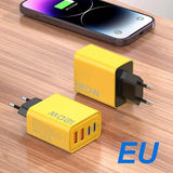 120W 3.0 Usb Fast Charger Type C Quick Charge Charger Adapter