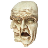 1707BA Resin Creepy Spooky Human Faces Statue Indoor Store Decorative People Sculpture For Home Wall  Halloween Decor Ornament