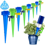 48/36/12/6pcs Auto Drip Irrigation Watering System Dripper Spike Kits Garden Household Plant Flower Automatic Waterer Tools