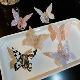 Acetate Resin Hair Claw Sweet Fairy Butterfly Hairpin