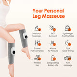 4-level Eletric Leg Calf Massager Arm Feet Air Pressure Airbag Vibration Muscle Relax Fatigue Relief Recharge