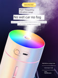 Car Humidifier Car Air Purification Spray Aroma Diffuser Eliminate Odor Deodorant Special Car Ambience Light