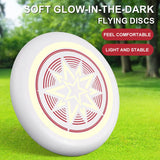 1009TA 1Pcs Kids Hand Throwing Boomerang Toys Luminous Flying Discs Safe Soft Kids Can Be Roundabout Parent-child Play  Outdoor Sport