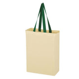 Natural Cotton Canvas Grocery Tote Bag In Bulk- Assorted