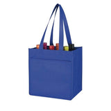 Non-Woven 6 Bottle Wine Tote Bag In Bulk- Assorted