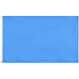 Premium Quality 3 x 5-Foot Solid Blue Blank Flag - Customizable Banner