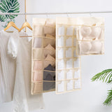 Double-sided Hanging Bag Folding Clothing Storage