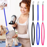 1009GP Pet Dog Cat Grooming Loop Table Leash Adjustable Pet Grooming Leash Table Loop D-rings Bathing Strap Traction Belt Dog Collar